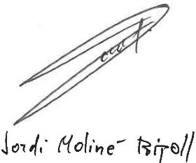 firma Jordi Moliné