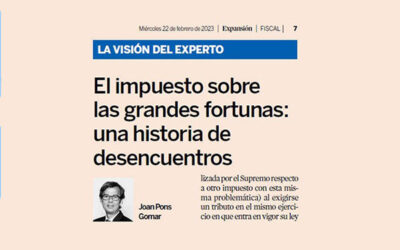 El impuesto sobre las grandes fortunas: una historia de desencuentros
